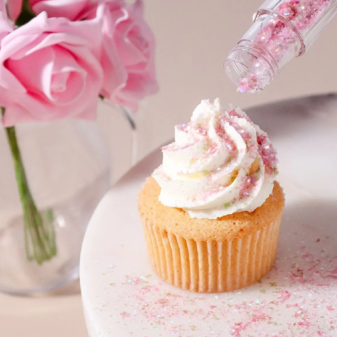 PME Magic Sparkles Fairy Flowers 3g* Eetbare Strooisels