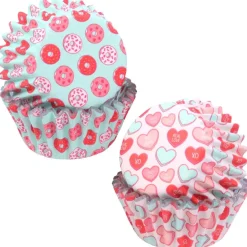PME Mini Cupcake Vormpjes Pretty Sweet Ø33mm 60st.* Bakvormen Papier