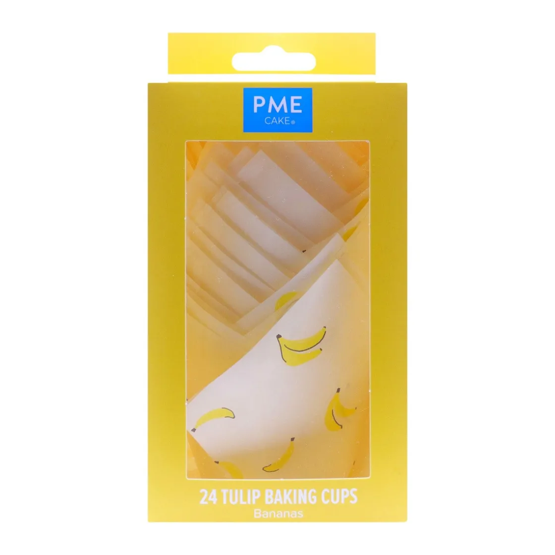 PME Muffin Cups Banaan 24st* Bakvormen Papier