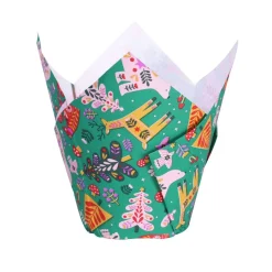 PME Muffin Cups Betoverend Bos 24st* Bakvormen Papier