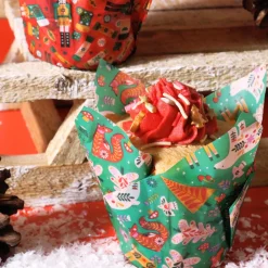 PME Muffin Cups Betoverend Bos 24st* Bakvormen Papier