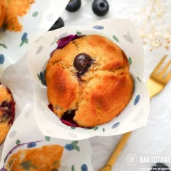 PME Muffin Cups Blauwe Bessen 24st* Bakvormen Papier