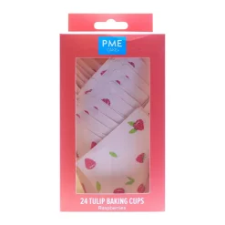 PME Muffin Cups Framboos 24st* Bakvormen Papier
