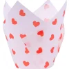 PME Muffin Cups Hartjes 24st.* Bakvormen Papier