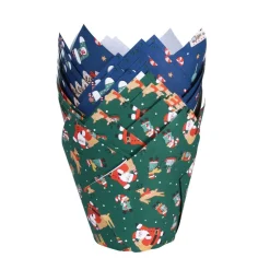 PME Muffin Cups Kerstman 24st* Bakvormen Papier