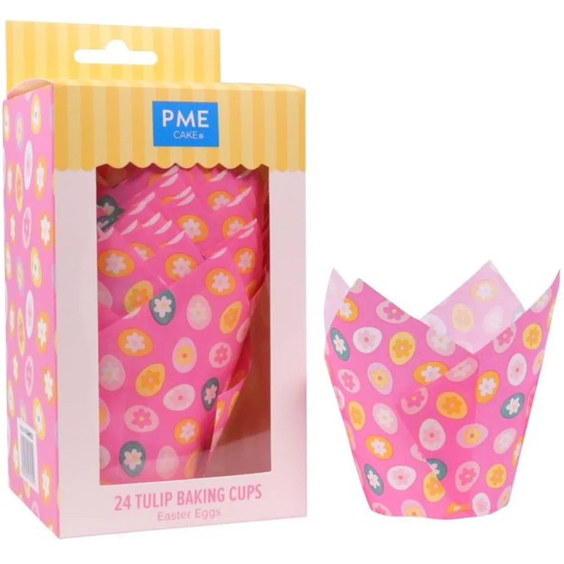 PME Muffin Cups Paasei 24st.* Bakvormen Papier