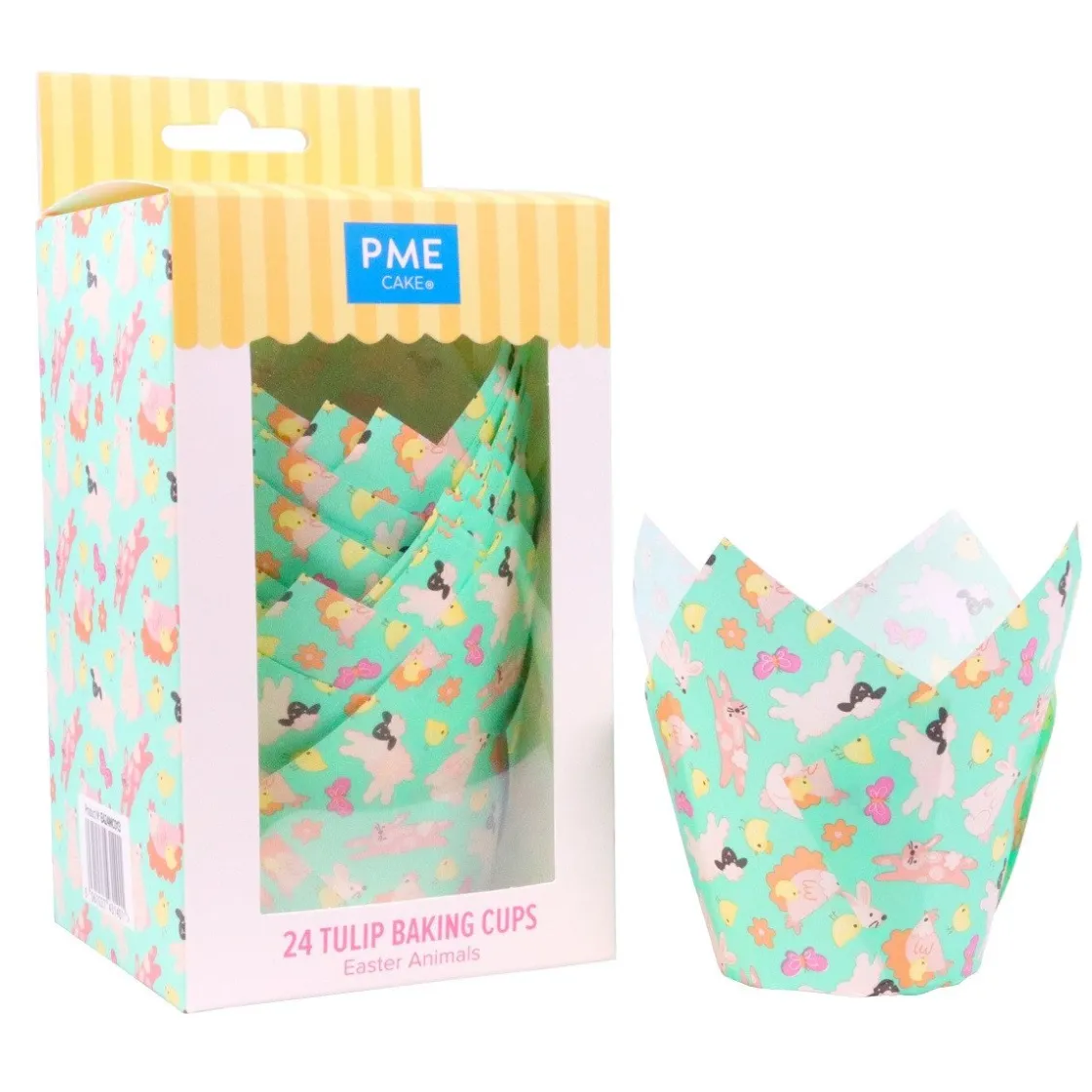 PME Muffin Cups Paasfiguren 24st.* Bakvormen Papier