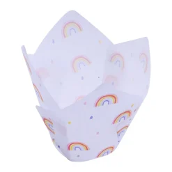 PME Muffin Cups Regenboog 24st* Bakvormen Papier