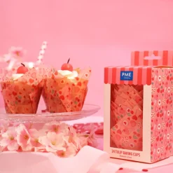 PME Muffin Cups Zoete Liefde 24st.* Bakvormen Papier