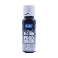 PME Natuurlijke Kleurstof Zwart 25g* Vloeibare Kleurstoffen|Natuurlijke Kleurstoffen