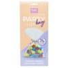 PME Party Zakjes incl. Zilveren Strik 25st. 229x102mm* Zakken
