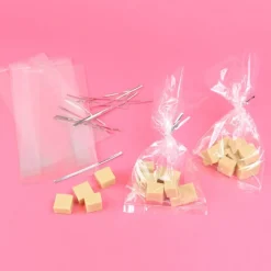 PME Party Zakjes incl. Zilveren Strik 25st. 229x102mm* Zakken