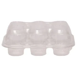 PME Plastic Cupcakehouders (6) Set/3* Cupcake Doosjes