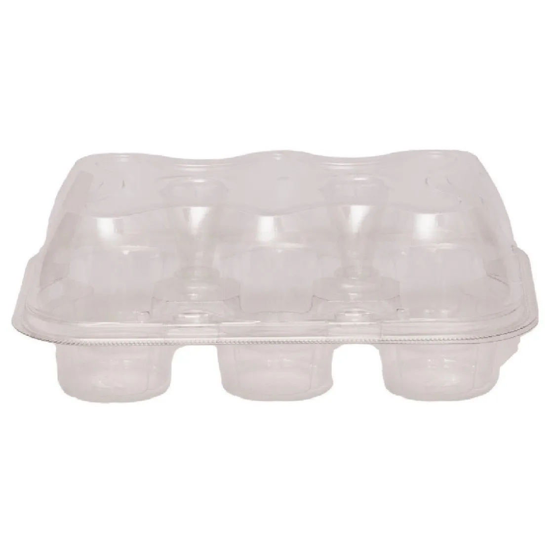 PME Plastic Cupcakehouders (6) Set/3* Cupcake Doosjes