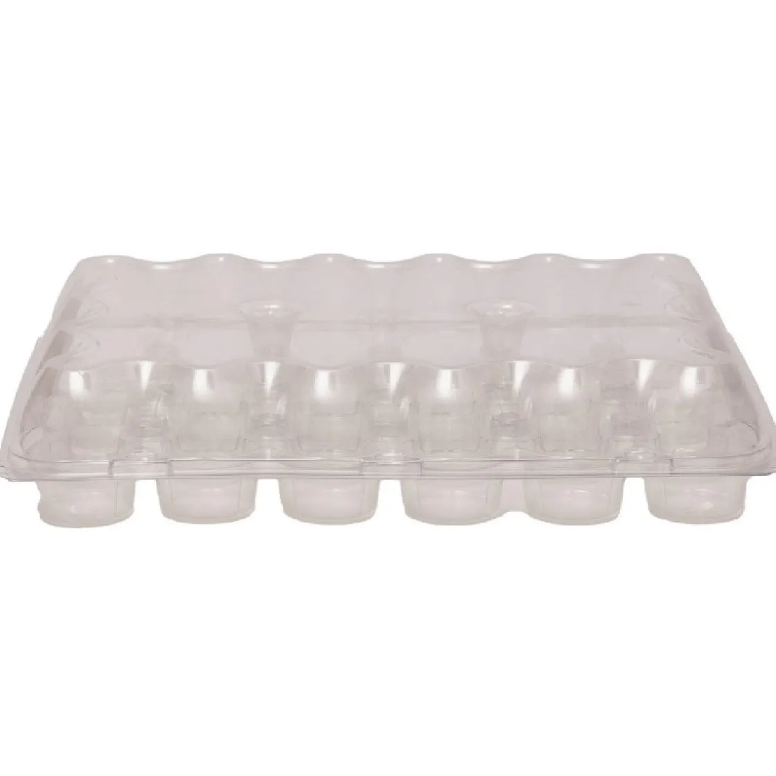 PME Plastic Cupcakehouders (24) Set/3* Cupcake Doosjes