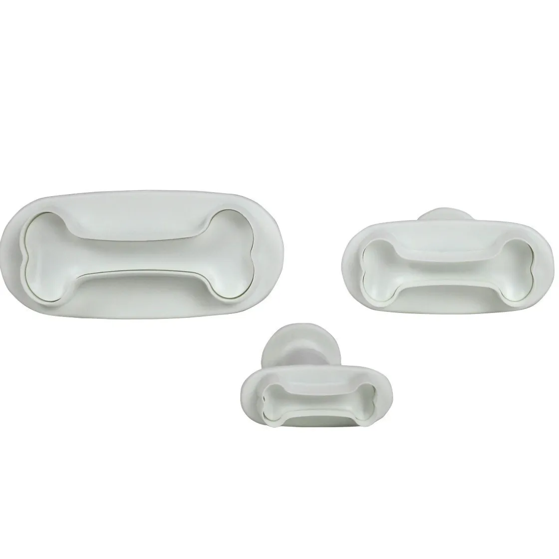 PME Plunger Cutter Botten set/3* Figuur Stekers