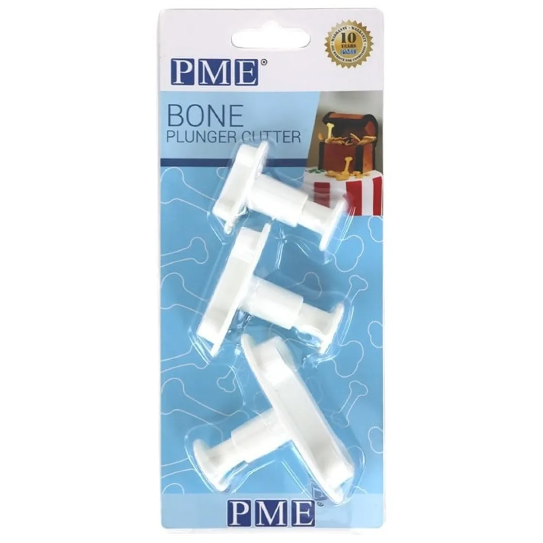 PME Plunger Cutter Botten set/3* Figuur Stekers