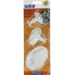 PME Plunger Cutter Hondenpoot set/3* Figuur Stekers