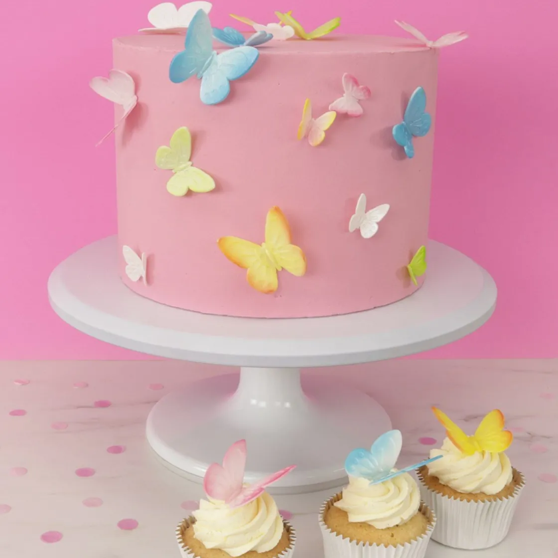 PME Plunger Cutter Vlinder 'Pretty' set/3* Figuur Stekers