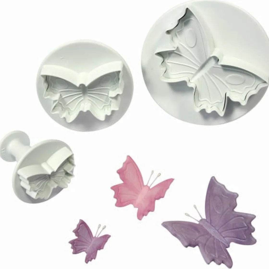 PME Plunger Cutter Vlinder set/3* Figuur Stekers