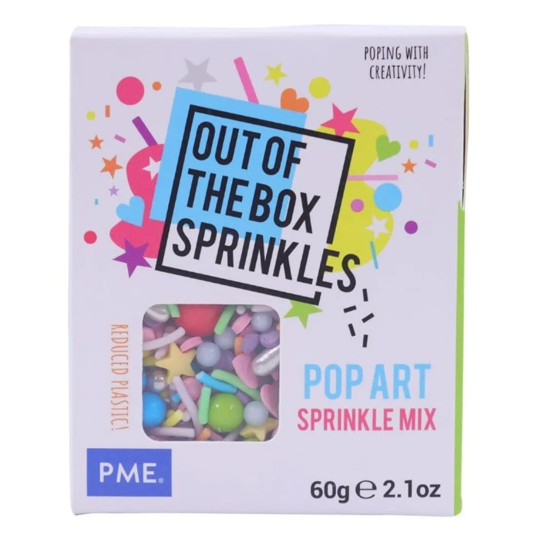 PME Pop Art Sprinkle Mix (Out of the Box) 60g* Eetbare Strooisels