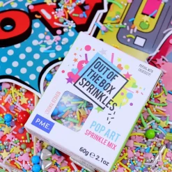 PME Pop Art Sprinkle Mix (Out of the Box) 60g* Eetbare Strooisels