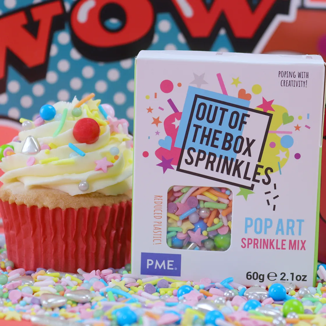 PME Pop Art Sprinkle Mix (Out of the Box) 60g* Eetbare Strooisels