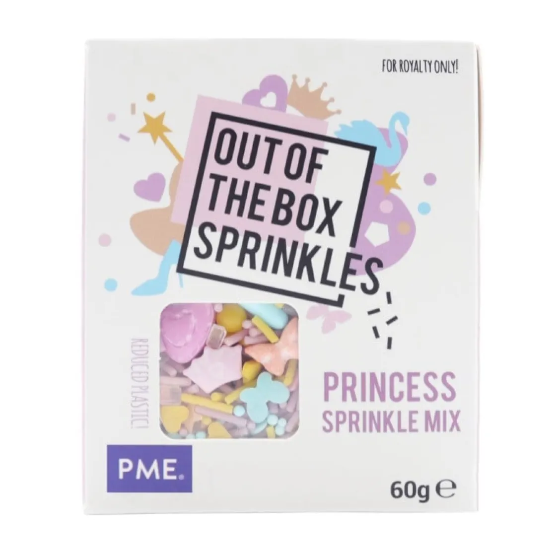 PME Prinses Sprinkle Mix (Out of the Box) 60g* Eetbare Strooisels