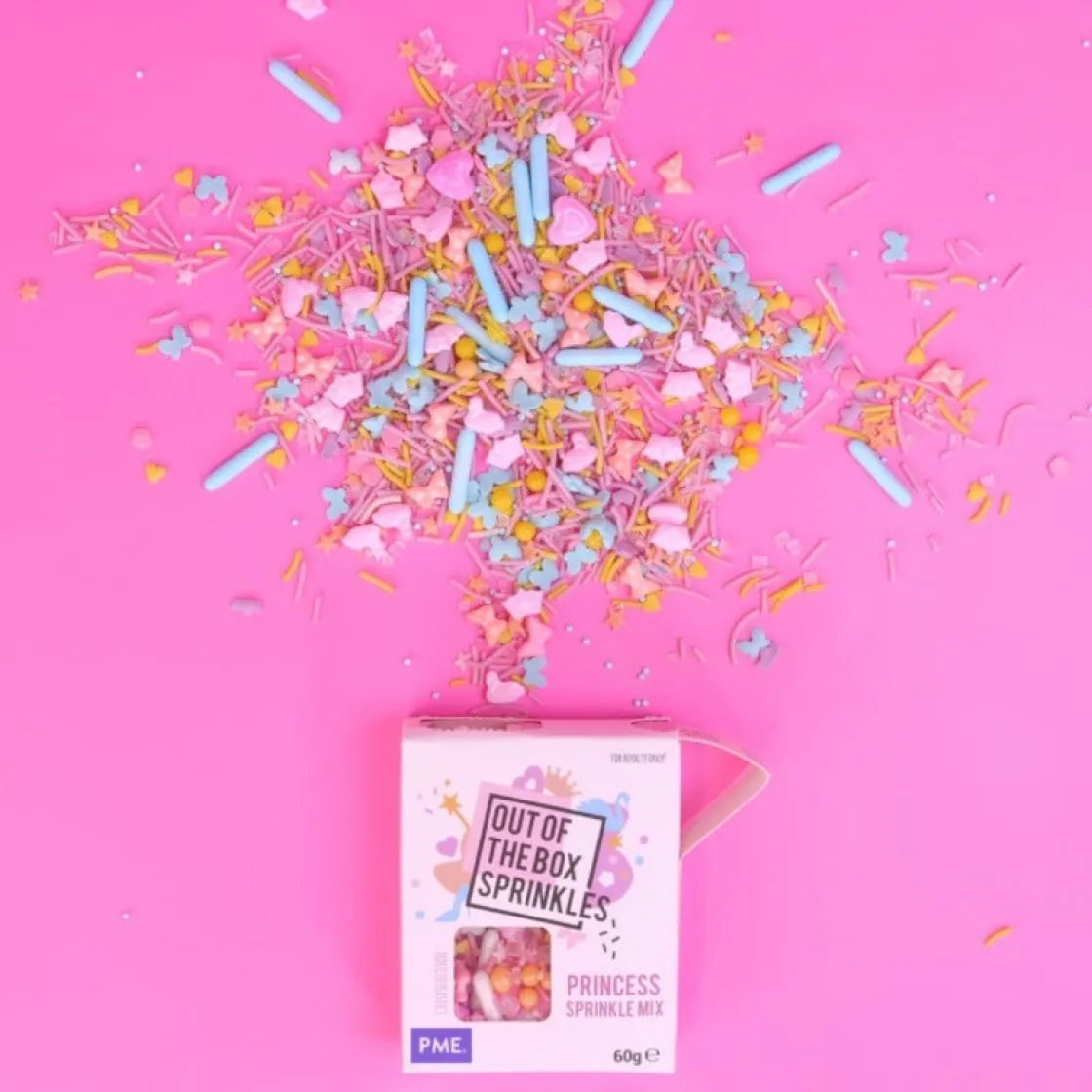 PME Prinses Sprinkle Mix (Out of the Box) 60g* Eetbare Strooisels