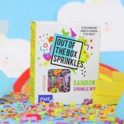 PME Regenboog Sprinkle Mix (Out of the Box) 60g* Eetbare Strooisels