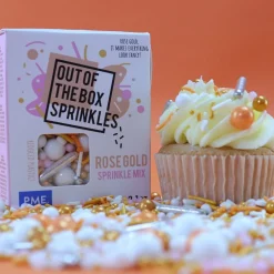 PME Rose en Gouden Sprinkle Mix (Out of the Box) 60g* Eetbare Strooisels