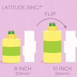 PME Schraper Acryl (Hoogte 20 & 25cm)*** Garneerkrabbers|Krabbers En Deegstekers