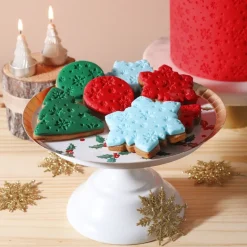 PME Siliconen Impression Mat Sneeuw* Reliëfmatten