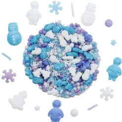 PME Sneeuw Sprinkle Mix (Out of the Box) 60g* Eetbare Strooisels