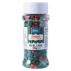 PME Sprinkle Mix Hulstblaadjes 60g* Eetbare Strooisels