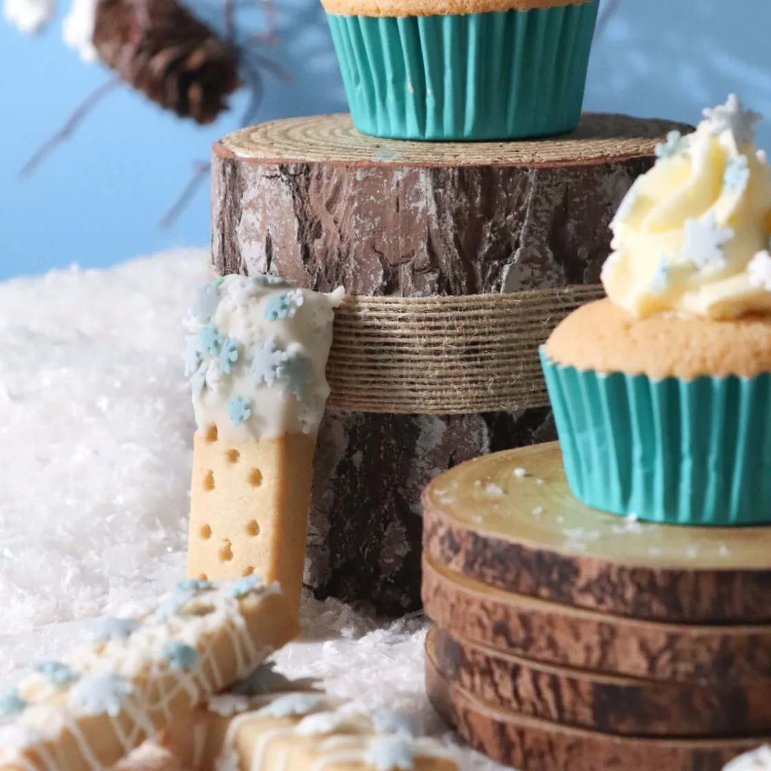 PME Sprinkle Mix Sneeuwvlokjes 60g* Eetbare Strooisels