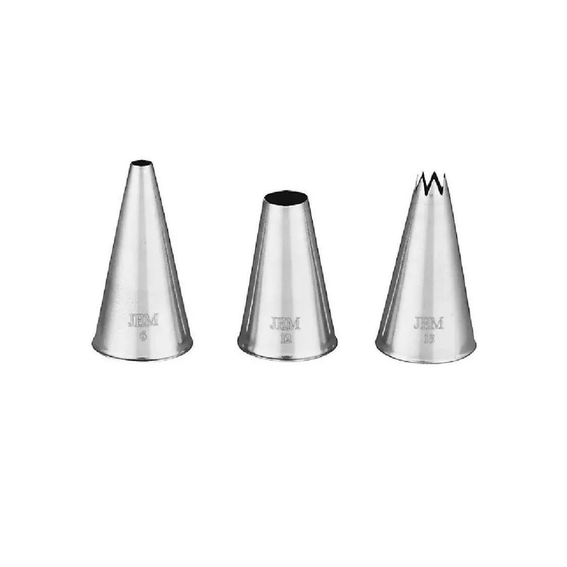 PME Spuitmondjes Bolletjes & Schelpen Set/3* Spuitmondjes