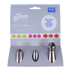 PME Spuitmondjes Cupcakes Set/3* Spuitmondjes