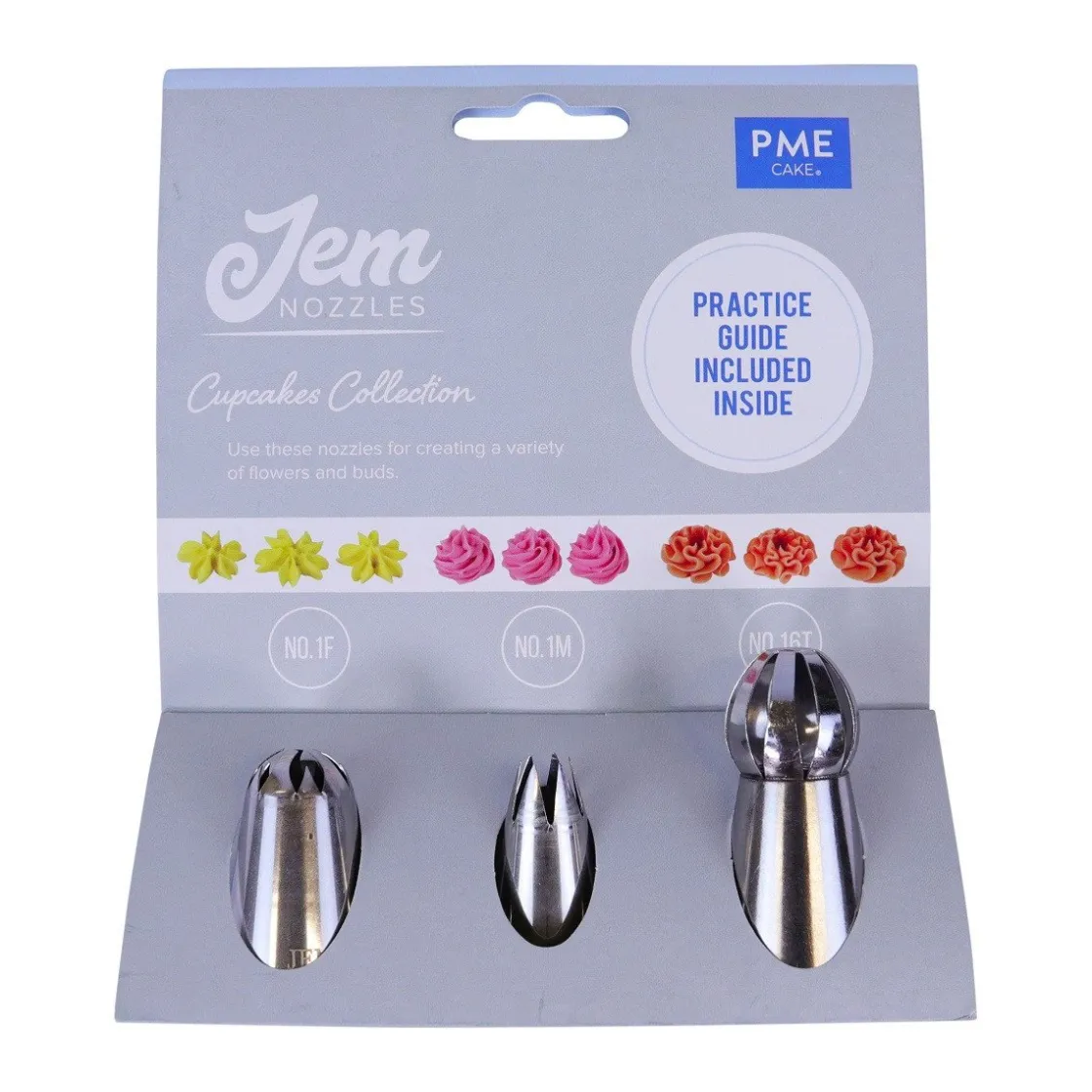 PME Spuitmondjes Cupcakes Set/3* Spuitmondjes