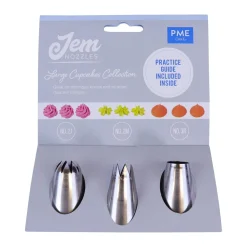 PME Spuitmondjes Grote Cupcakes Set/3* Spuitmondjes