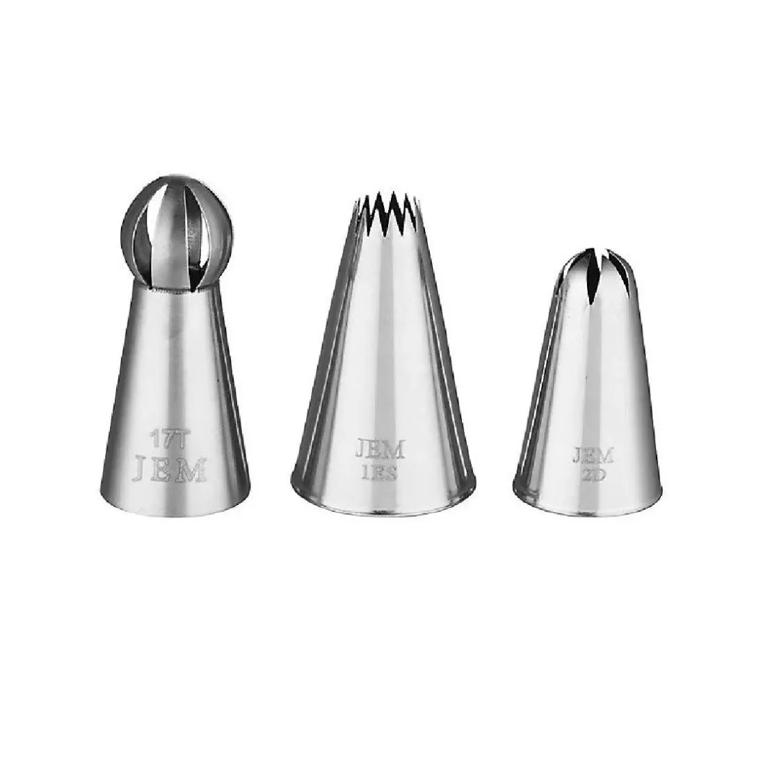 PME Spuitmondjes Medium Cupcakes Set/3* Spuitmondjes