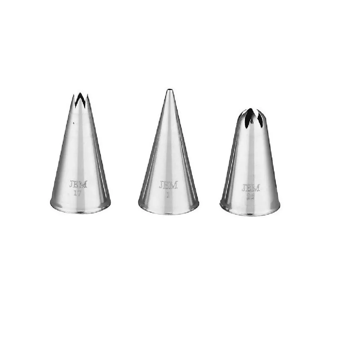 PME Spuitmondjes Stippen & Schelpen Set/3* Spuitmondjes