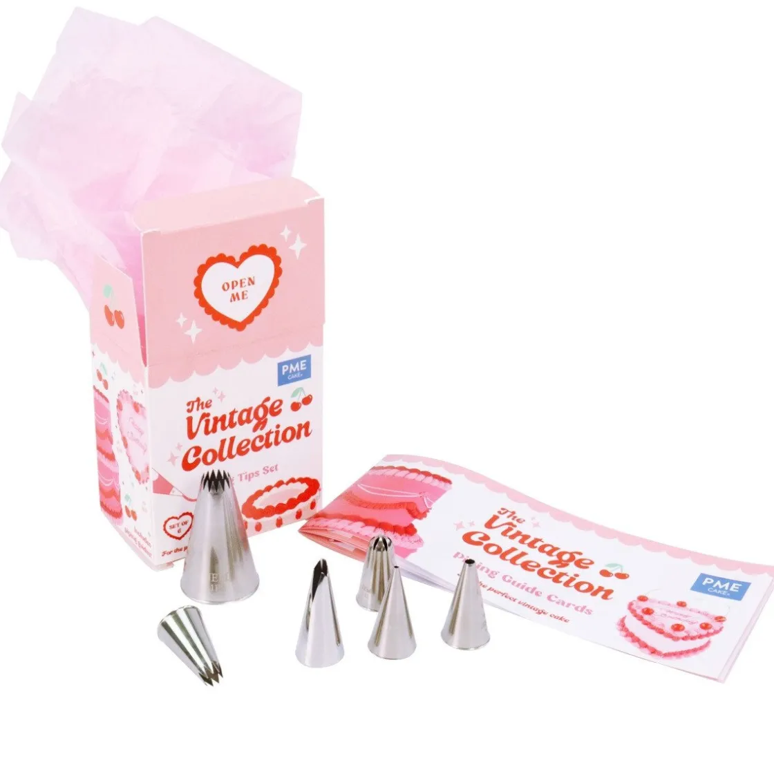 PME Spuitmondjes Vintage Set/6* Spuitmondjes