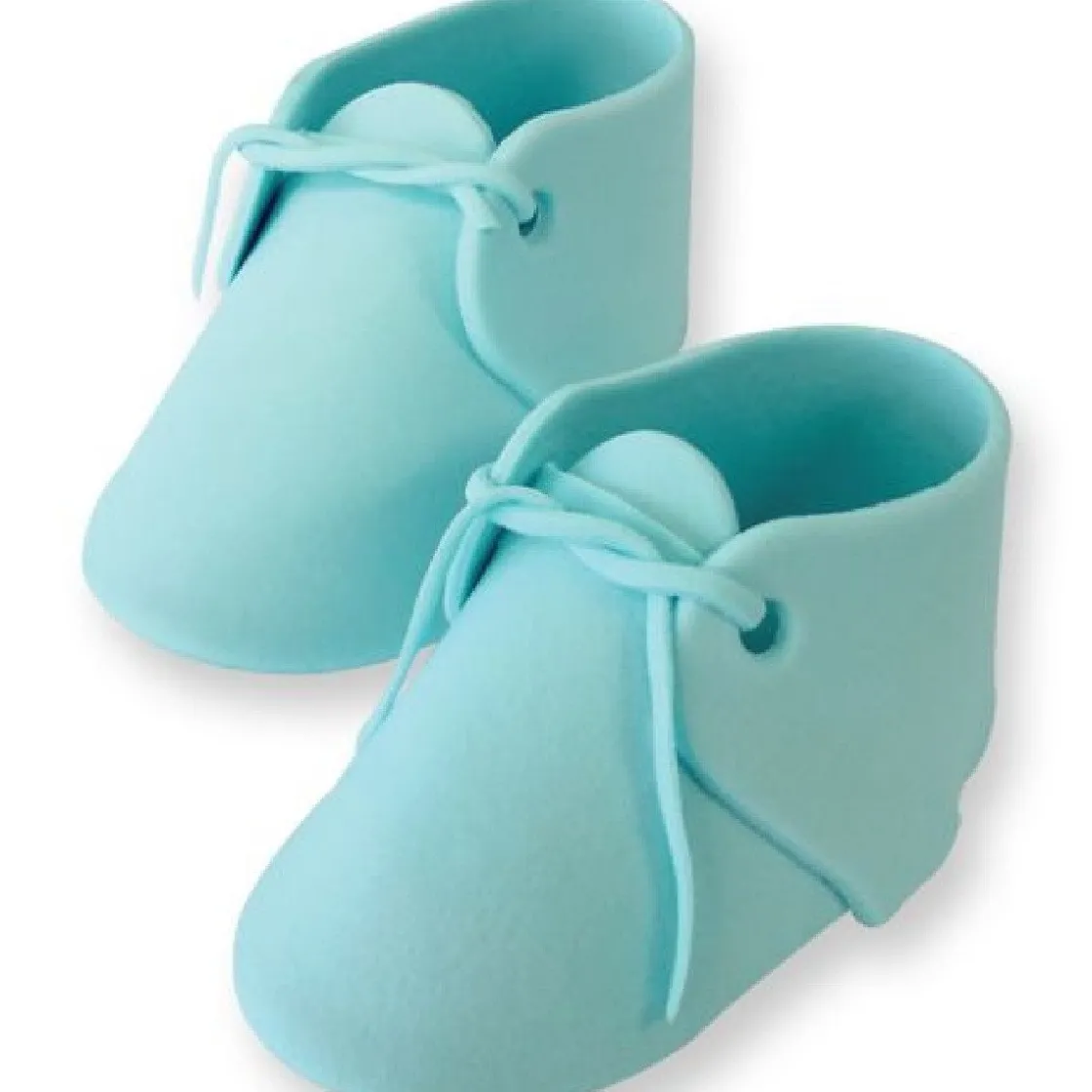 PME Suikerdecoratie Baby schoen Blauw 2 st. 11x5cm* Figuur Decoraties