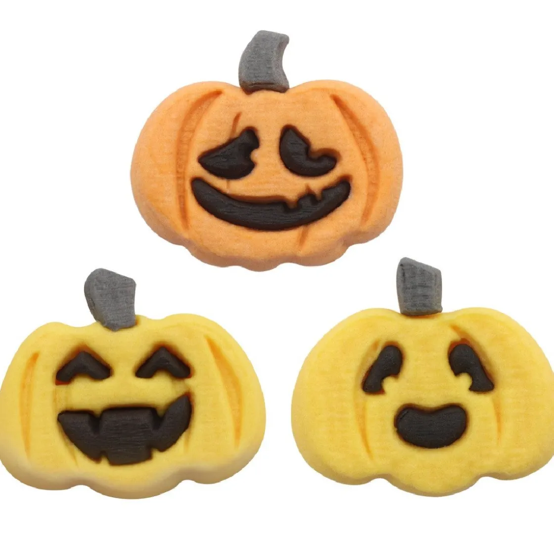 PME Suikerdecoratie Halloween Pompoenen 12st.* Figuur Decoraties