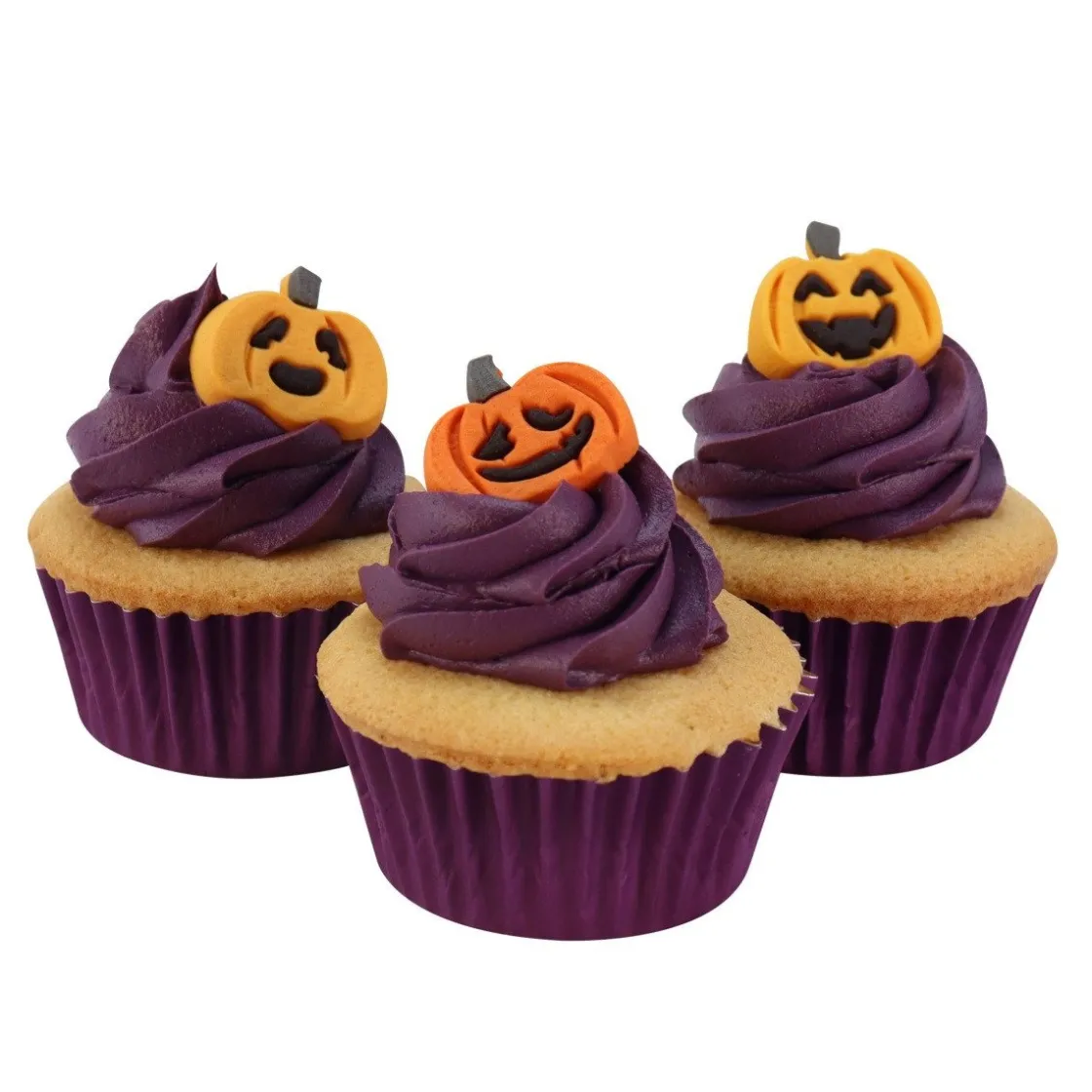 PME Suikerdecoratie Halloween Pompoenen 12st.* Figuur Decoraties