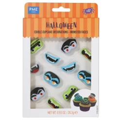 PME Suikerdecoratie Halloween Monsters 12st.* Figuur Decoraties