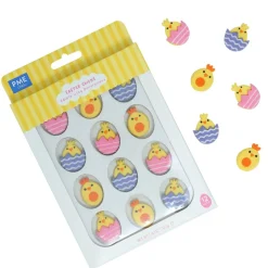 PME Suikerdecoratie Kuikentjes 12st.* Figuur Decoraties