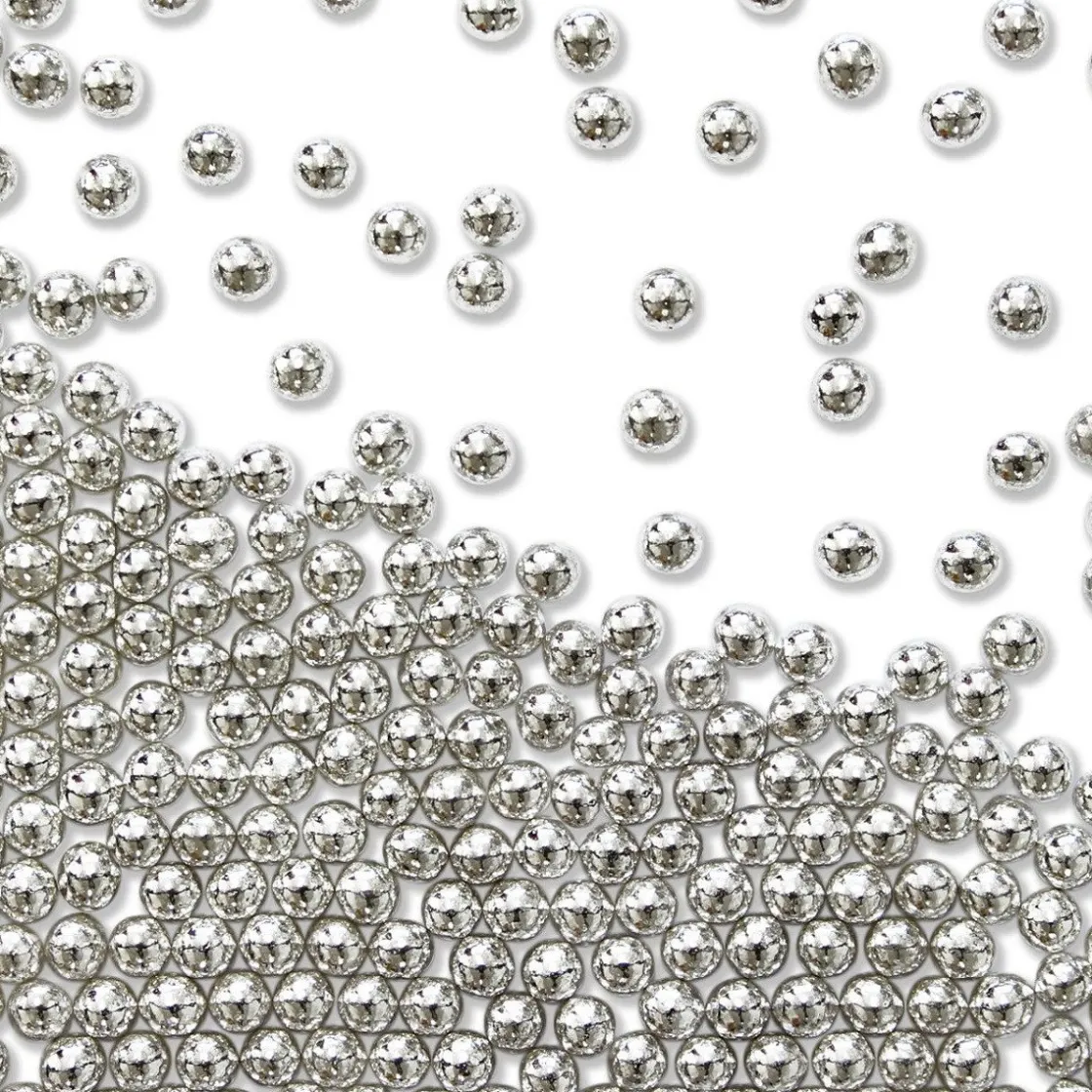 PME Suikerparels Zilver 2,3mm 25 gram* Eetbare Strooisels