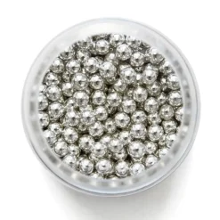PME Suikerparels Zilver 4mm 25 gram* Eetbare Strooisels